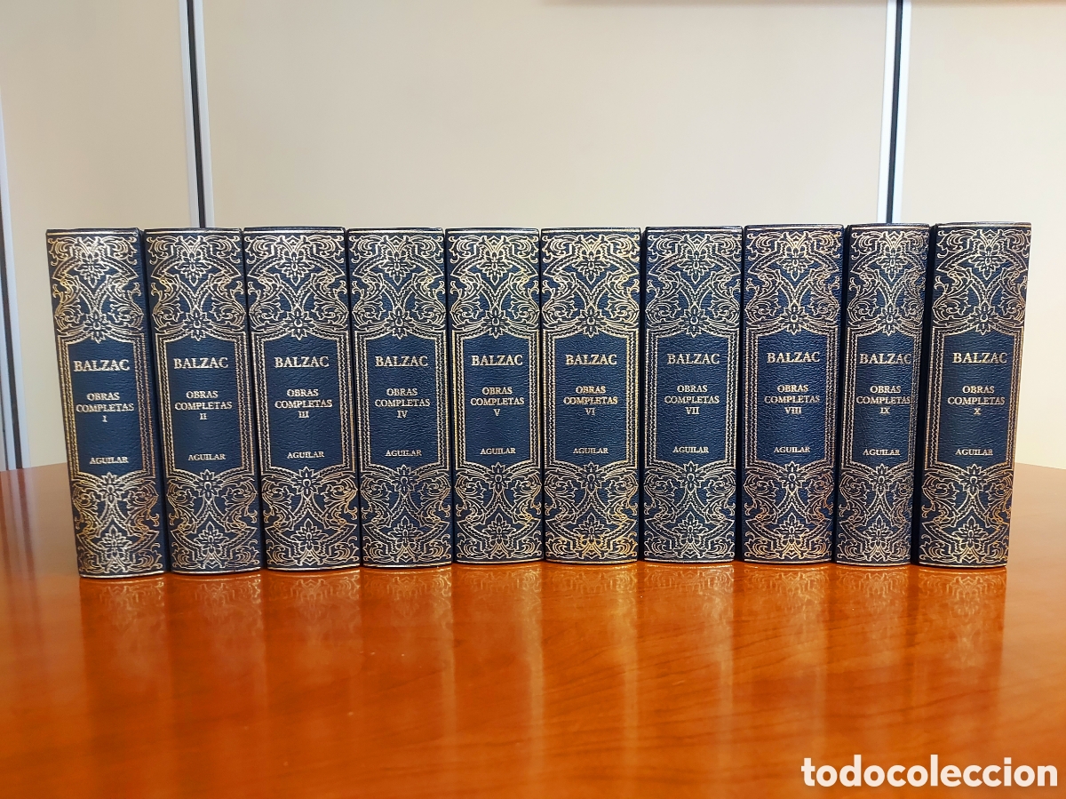 Libros de segunda mano: Balzac, Obras Completas. 10 tomos (colecci&oacute;n completa). Aguilar, 2004.