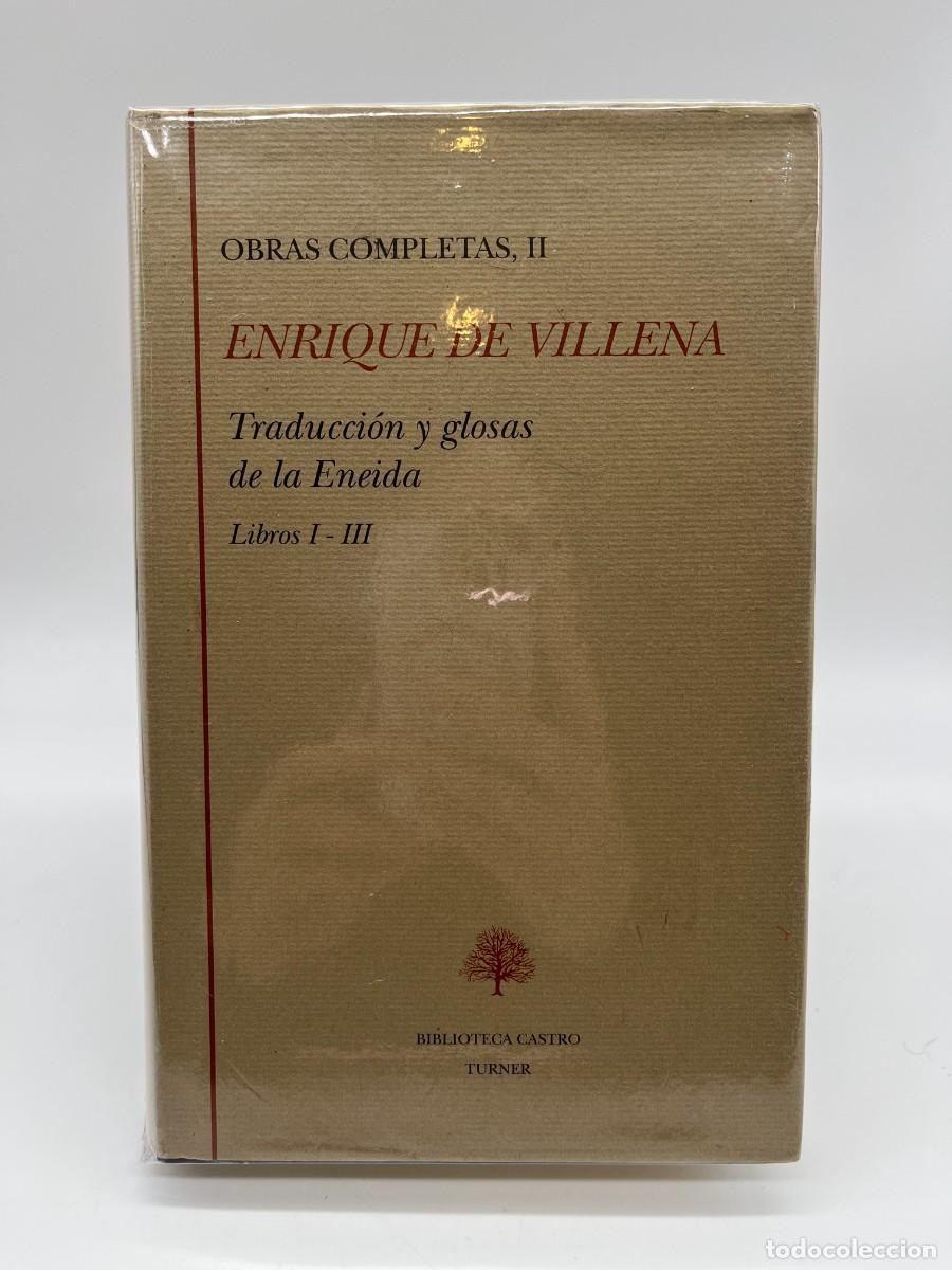 Libros de segunda mano: TRADUCCION Y GLOSAS DE LA ENEIDA LIBROS I - III de Enrique de Villena (Ed. Biblioteca Castro/Turner)