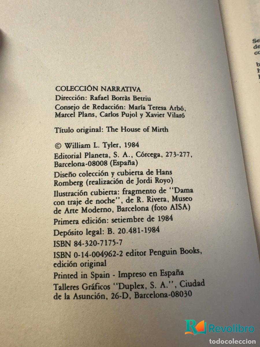 Libros de segunda mano: La casa de la alegr&iacute;a - 1&ordf; edici&oacute;n - Edith Wharton - Foto 4