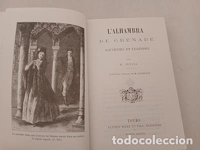 Libros de segunda mano: Washington Irving Les contes de LAlhambra (en franc&eacute;s) - Foto 3