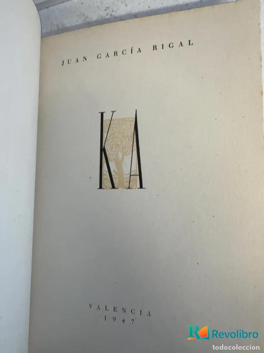 Libros de segunda mano: Ka - Juan Garc&iacute;a Rigal - Foto 4