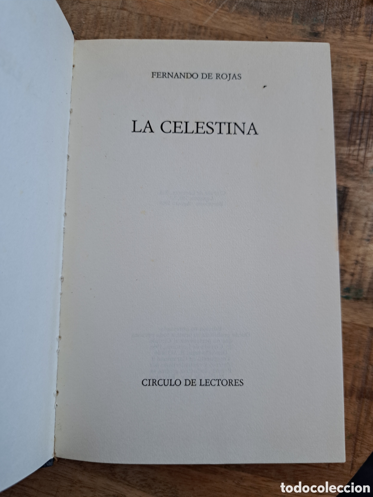 Libros de segunda mano: Jml La Celestina. Fernando de Rojas. Circulo de lectores. 1969. Tapa dura