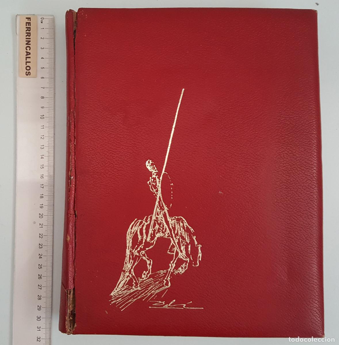Libros de segunda mano: DON QUIJOTE DE LA MANCHA ILUSTRADO POR SALVADOR DAL&Iacute; TOMO 1, CERVANTES, MATEU EDITOR 1965, TAPA DURA