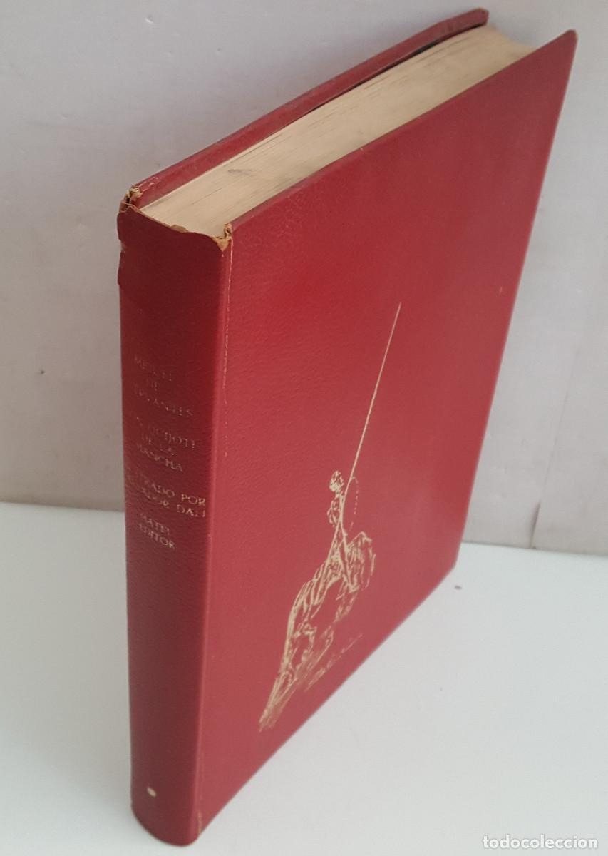 Libros de segunda mano: DON QUIJOTE DE LA MANCHA ILUSTRADO POR SALVADOR DAL&Iacute; TOMO 1, CERVANTES, MATEU EDITOR 1965, TAPA DURA