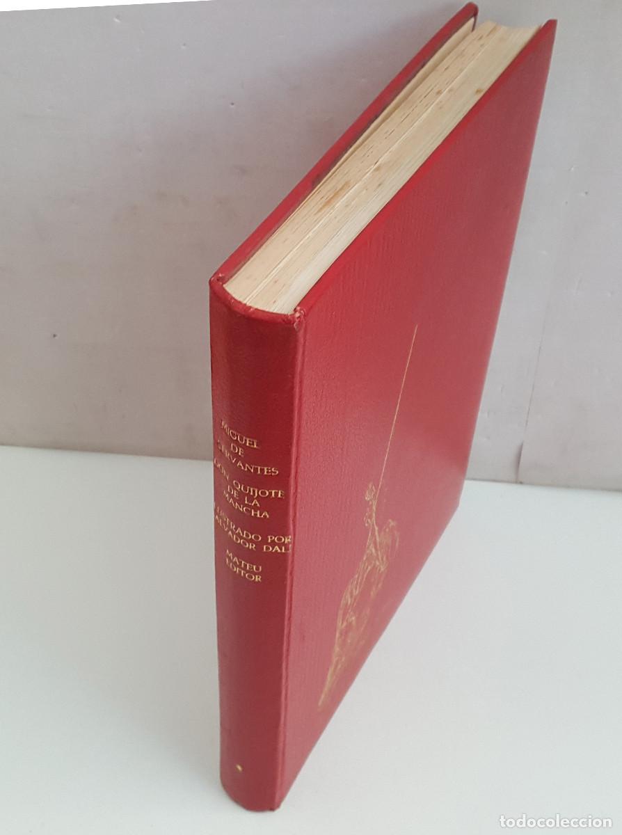 Libros de segunda mano: DON QUIJOTE DE LA MANCHA ILUSTRADO POR SALVADOR DAL&Iacute; TOMO 1, CERVANTES, MATEU EDITOR 1965, TAPA DURA