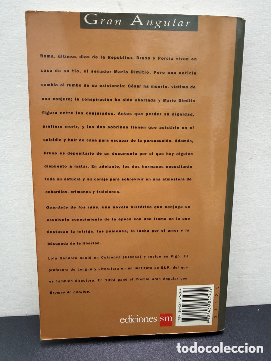 Libros de segunda mano: Lola Gandara - Gu&aacute;rdate De Los Idus - Foto 2