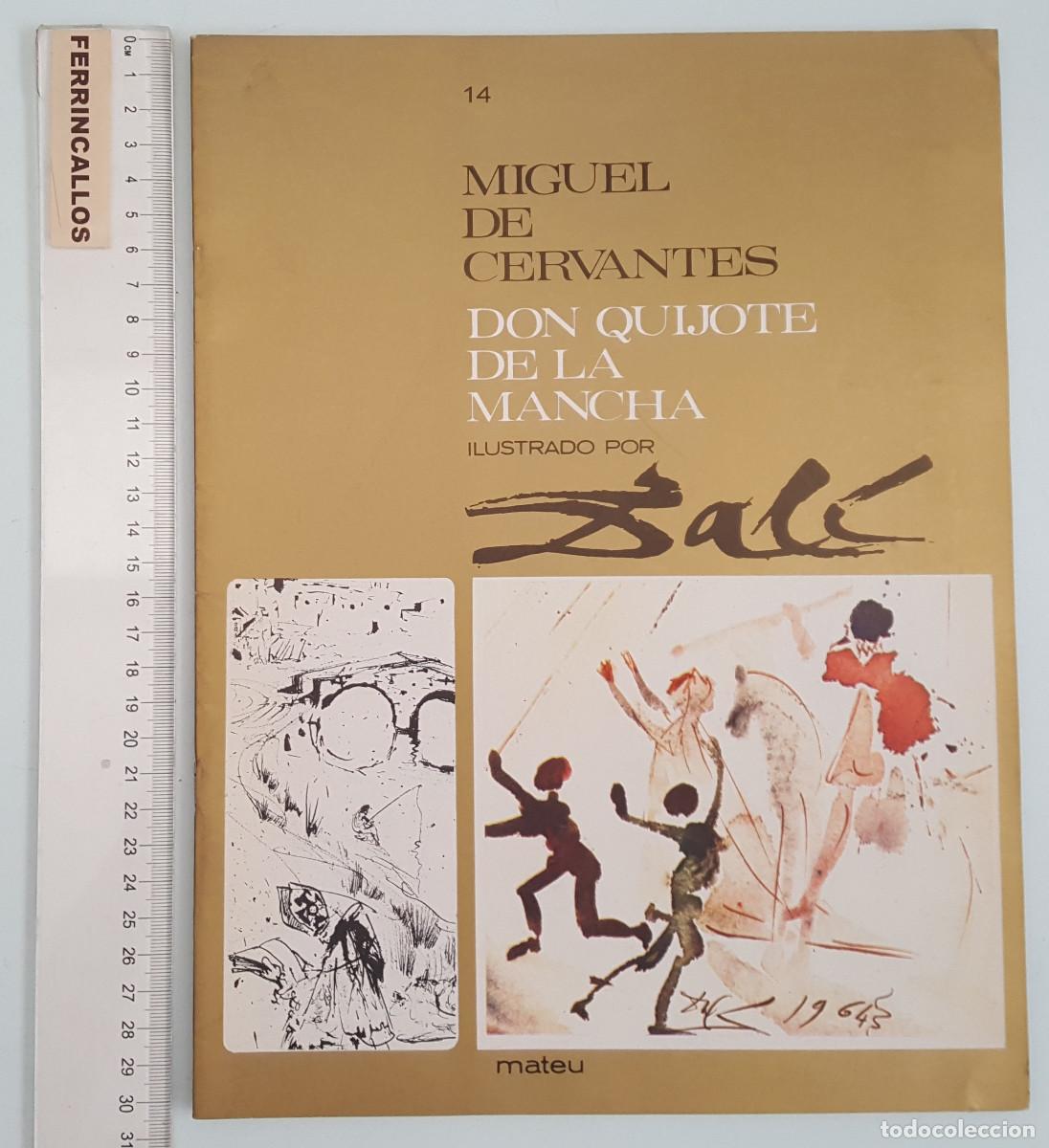 Libros de segunda mano: FASCICULO 14 DON QUIJOTE DE LA MANCHA ILUSTRADO POR SALVADOR DAL&Iacute;, CERVANTES, EDITORIAL MATEU 1964
