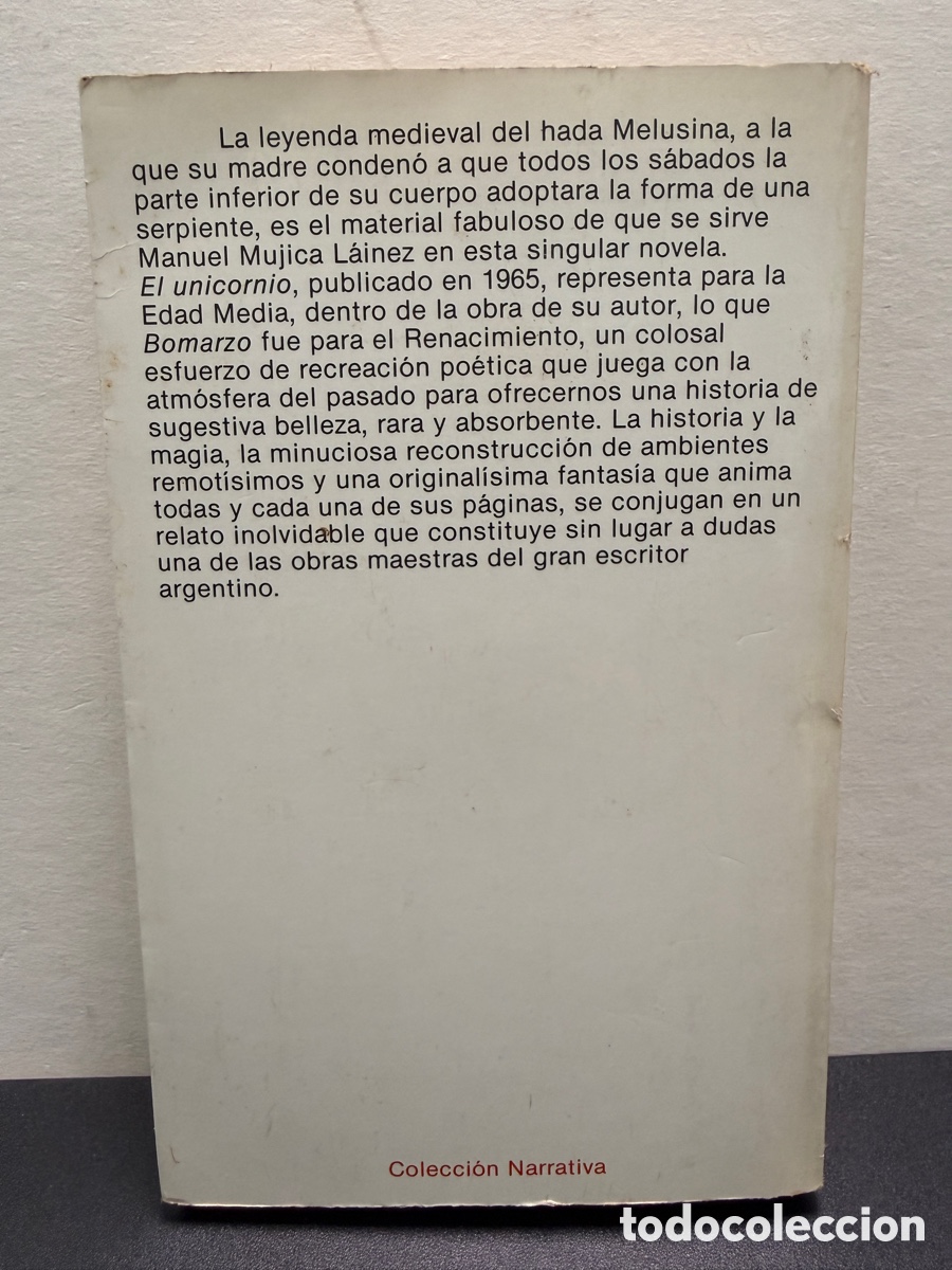 Libros de segunda mano: Manuel Mujica L&aacute;inez - El Unicornio - Foto 2