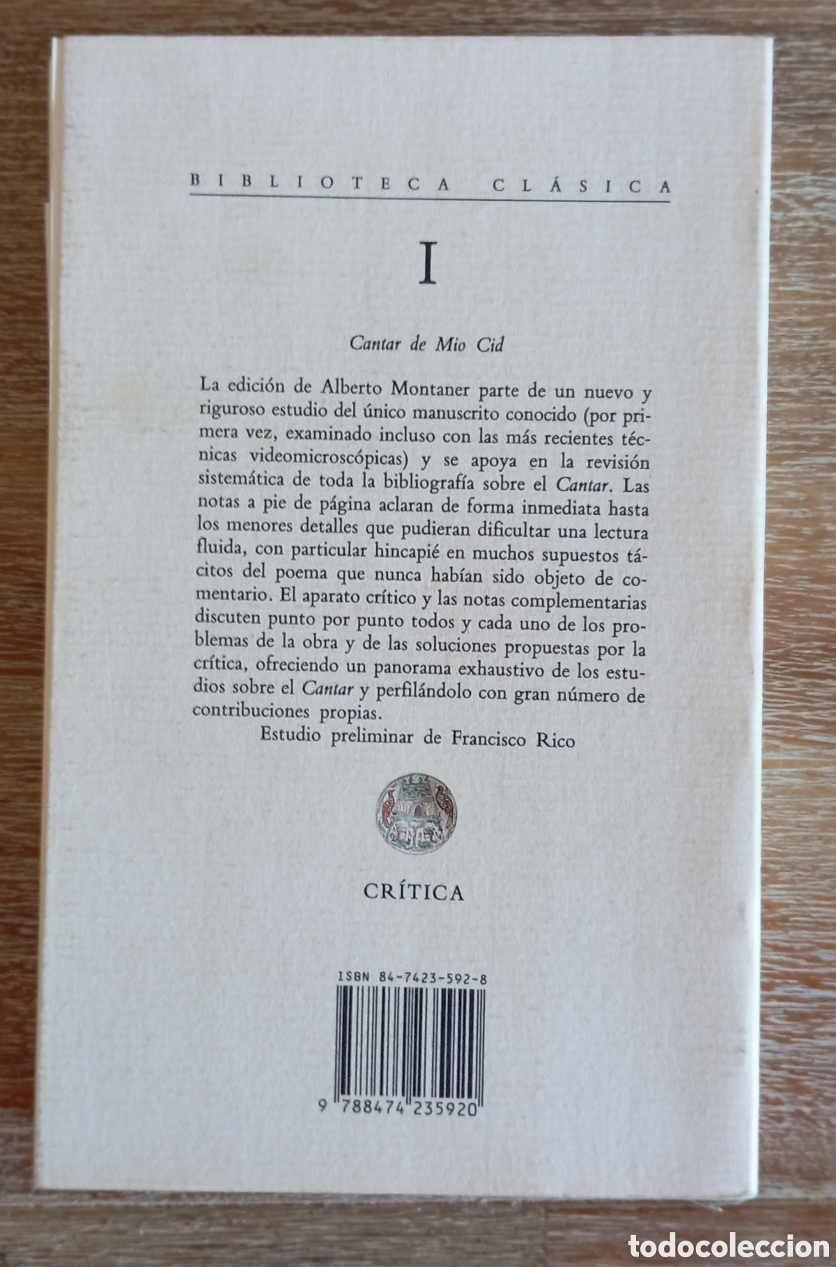 Libros de segunda mano: CANTAR DE MIO CID - CRITICA - LIBRO + VHS - Foto 3
