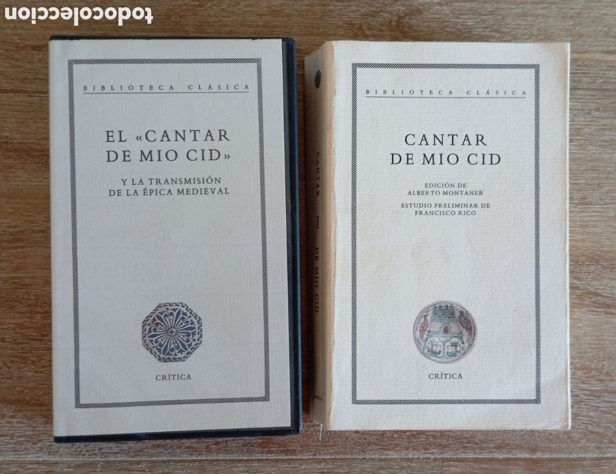 Libros de segunda mano: CANTAR DE MIO CID - CRITICA - LIBRO + VHS - Foto 1