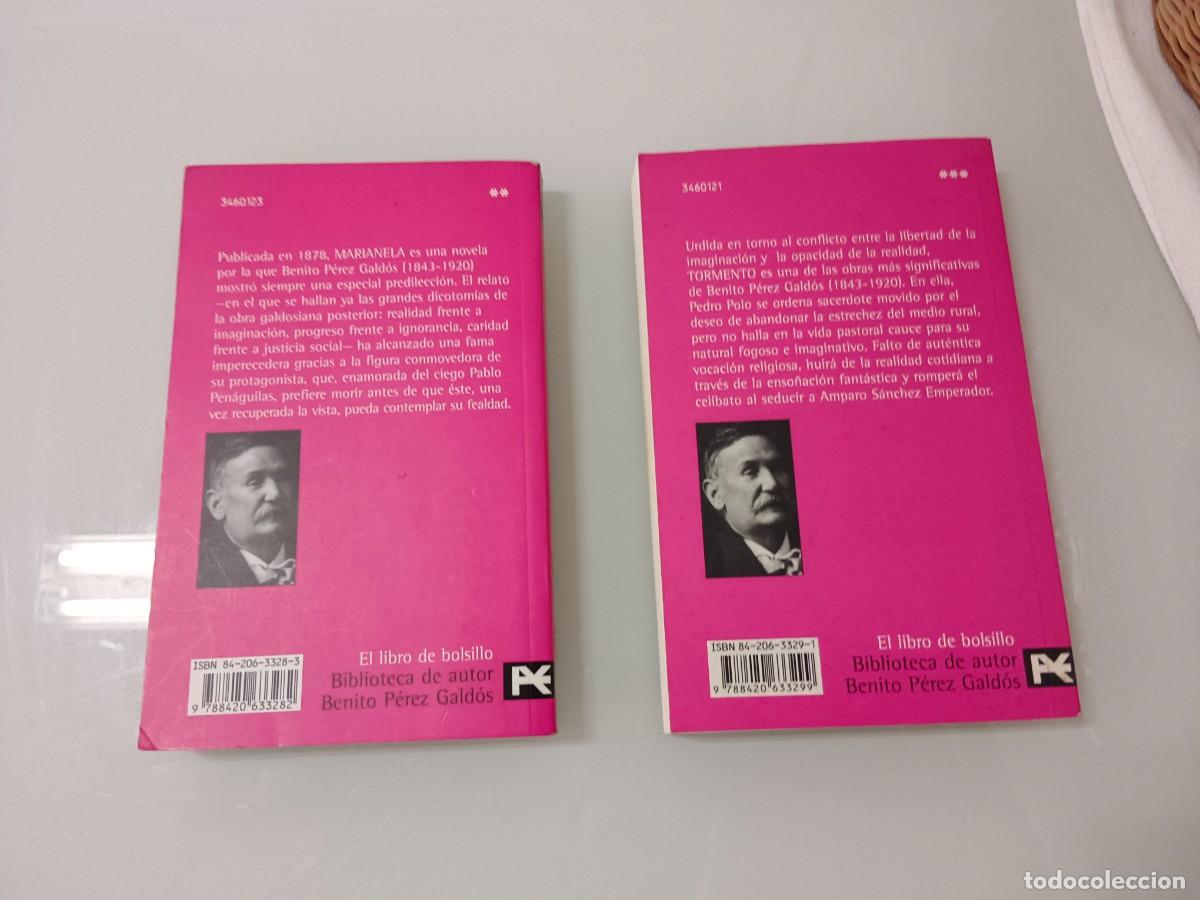 Libros de segunda mano: MARIANELA/ TORMENTO. BENITO P&Eacute;REZ GALD&Oacute;S - Foto 5