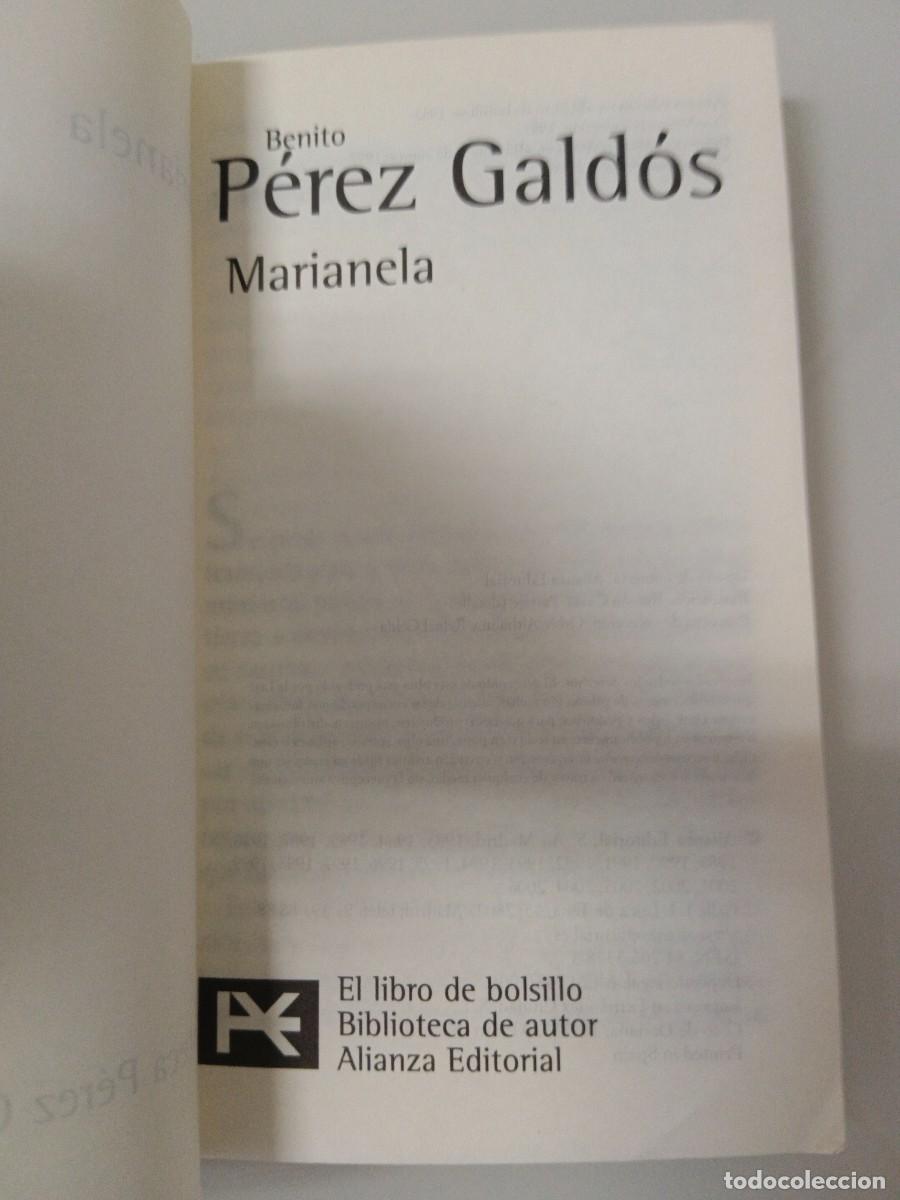 Libros de segunda mano: MARIANELA/ TORMENTO. BENITO P&Eacute;REZ GALD&Oacute;S - Foto 8