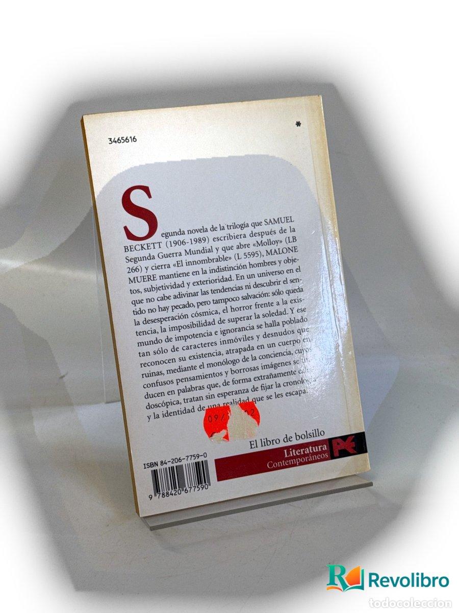 Libros de segunda mano: Malone muere - Samuel Beckett - Foto 2