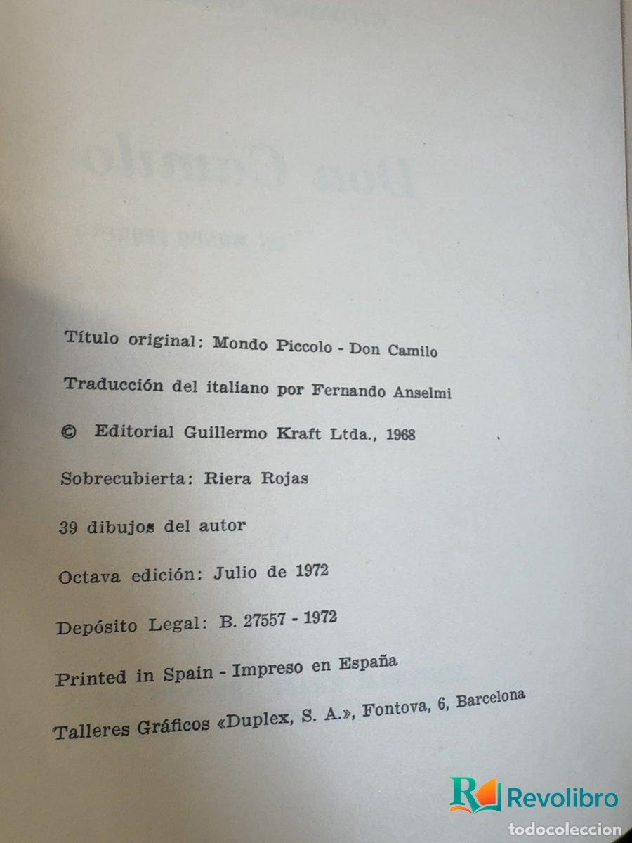 Libros de segunda mano: Don Camilo - Giovanni Guareschi - Foto 3