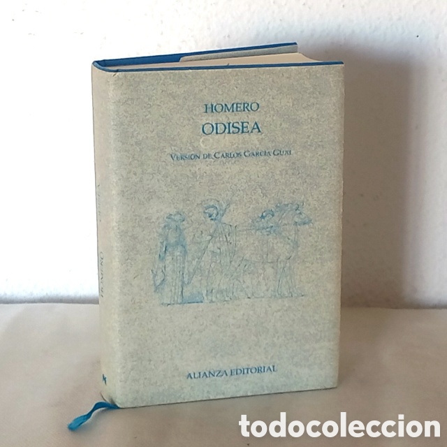 Libros de segunda mano: Homero. La Odisea. Versi&oacute;n de Carlos Garc&iacute;a Gual. Alianza Editorial, 2004. Ilustraciones de Flaxman