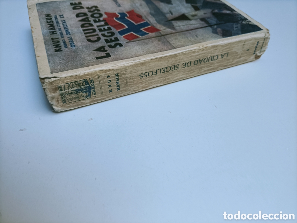 Libros de segunda mano: La ciudad de Segelfoss Knut Hamsum - Foto 3