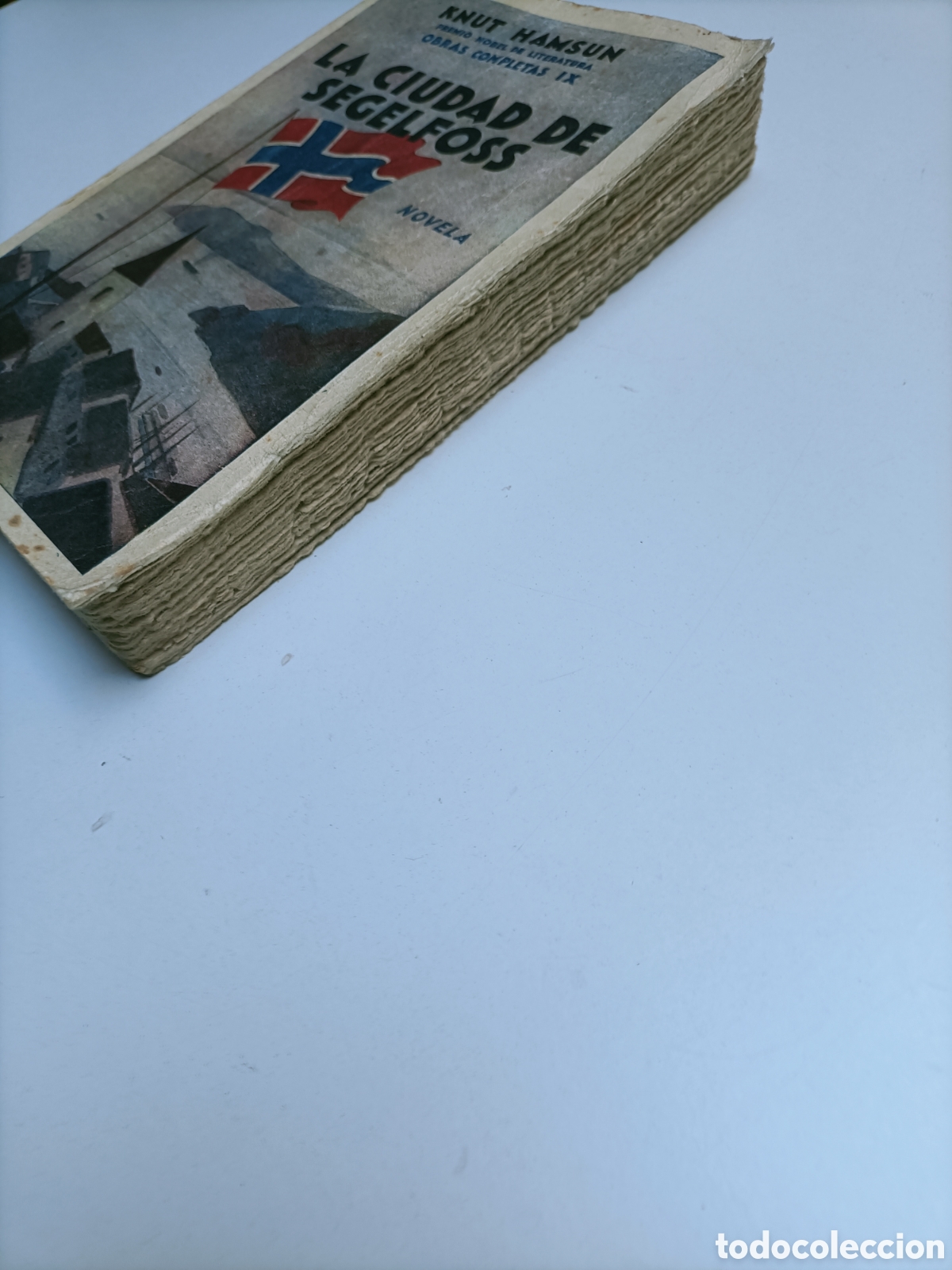 Libros de segunda mano: La ciudad de Segelfoss Knut Hamsum - Foto 6