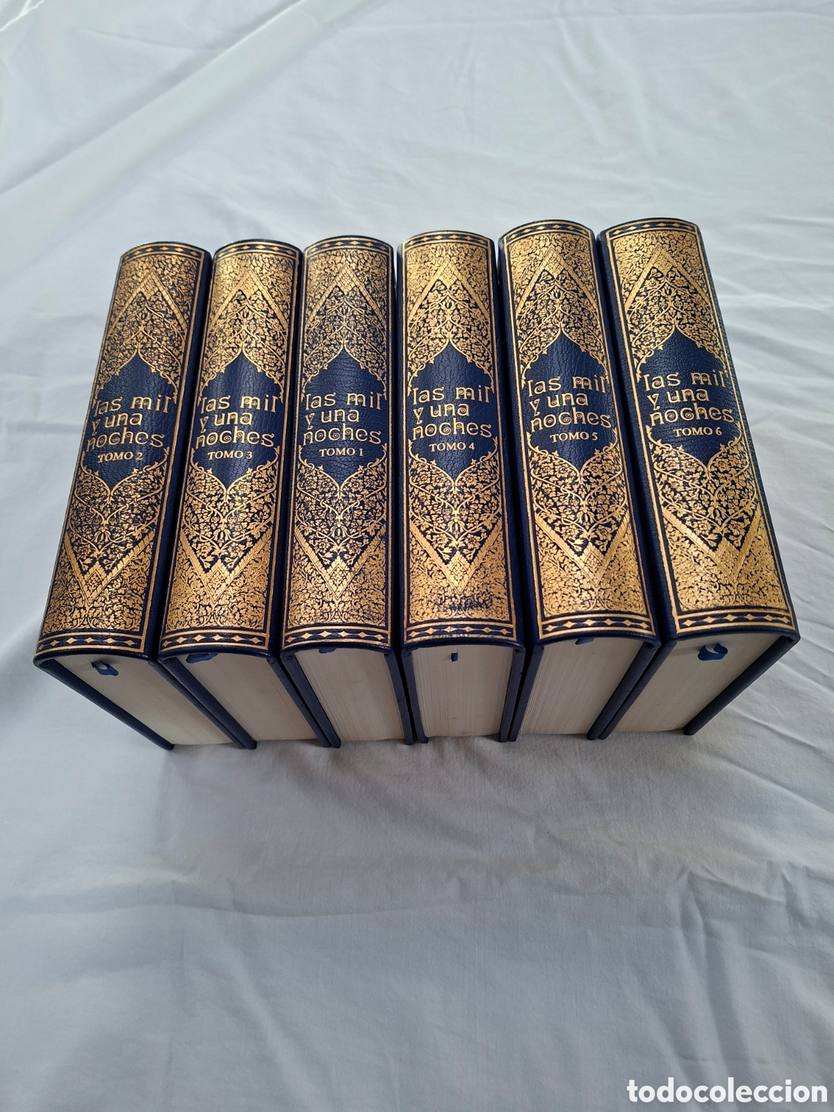 Libros de segunda mano: Las Mil y Una Noches - C&iacute;rculo del Bibli&oacute;filo 1976 - 6 Tomos Completa. Impecable