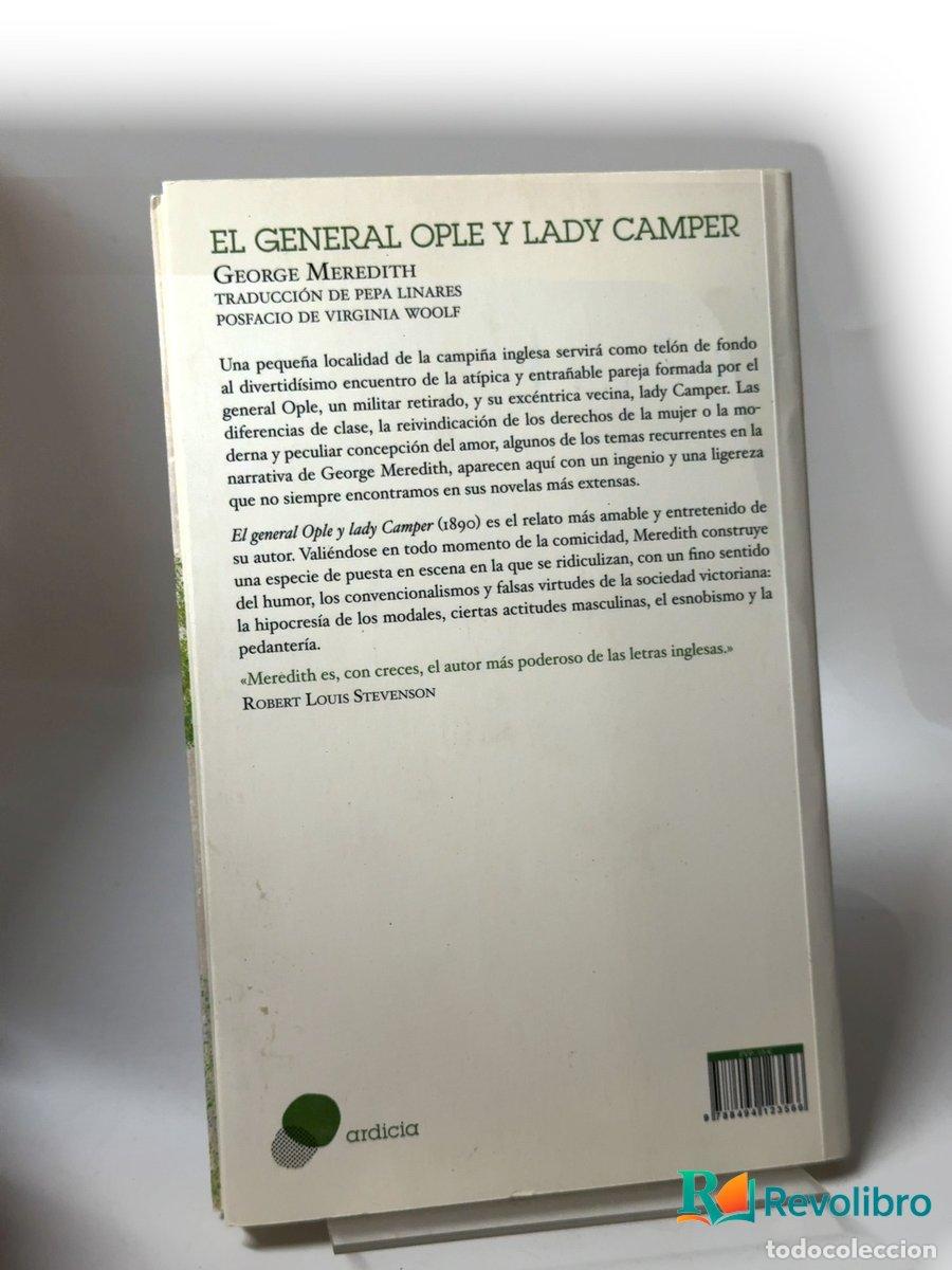 Libros de segunda mano: El general Ople y lady Camper - George Meredith - Foto 2