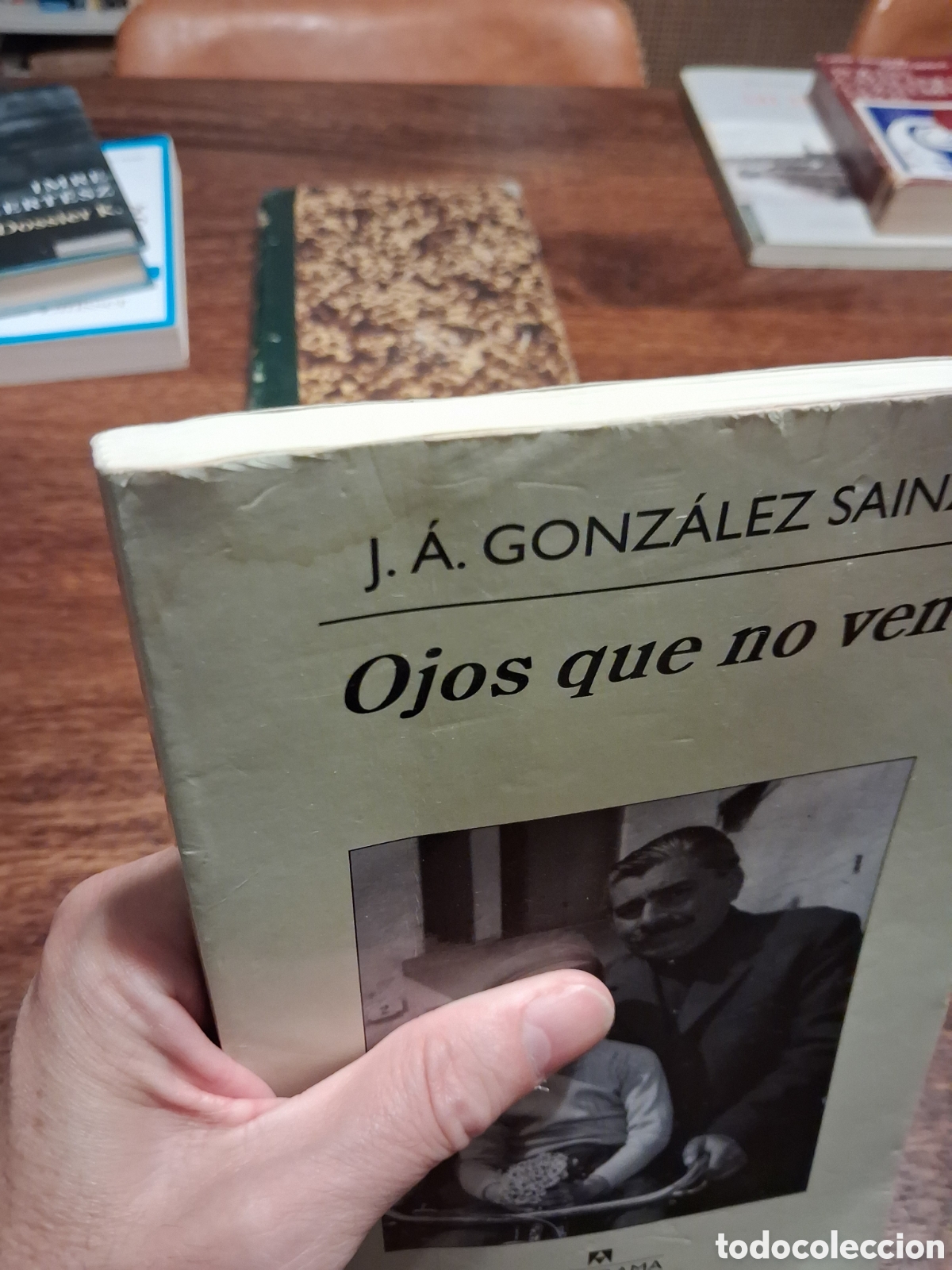 Libros de segunda mano: Ojos que no ven, JA Gonz&aacute;lez Sainz - Foto 3