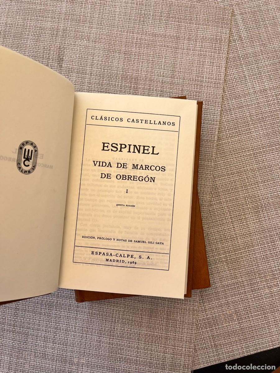 Libros de segunda mano: Vida de Marcos de Obreg&oacute;n (Vol&uacute;menes I&ndash;II) - Vicente Espinel
