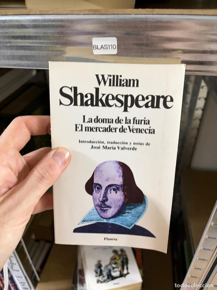 Libros de segunda mano: BLAS110 William Shakespeare La doma de la furia El mercader de Venecia Introducci&oacute;n, traducci&oacute;n y