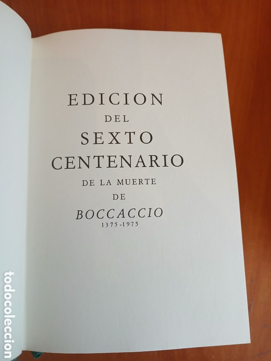 Libros de segunda mano: El Decamer&oacute;n. Giovanni Bocaccio. 3 tomos - Completo. - Foto 4