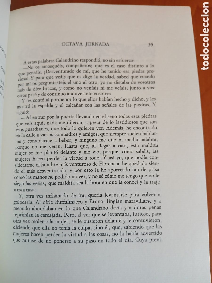 Libros de segunda mano: El Decamer&oacute;n. Giovanni Bocaccio. 3 tomos - Completo. - Foto 13
