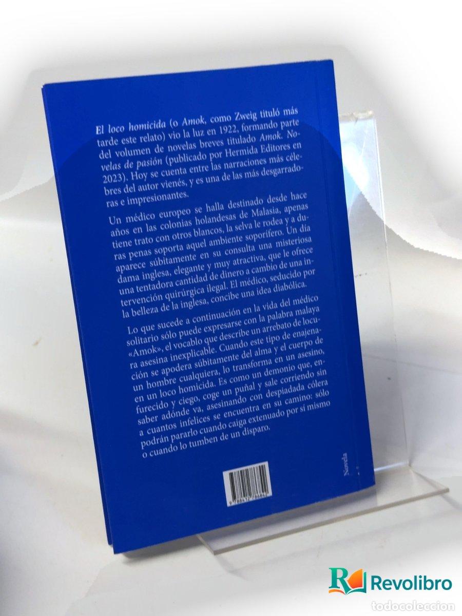 Libros de segunda mano: El loco homicida - Stefan Zweig - Foto 2