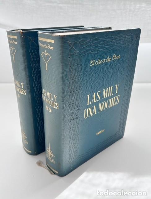 Libros de segunda mano: LAS MIL Y UNA NOCHES &ndash; 2 TOMOS &ndash; EDAF 1967 &ndash; ILUSTRACIONES DE MASBERGER &ndash; EL ARCO DE EROS