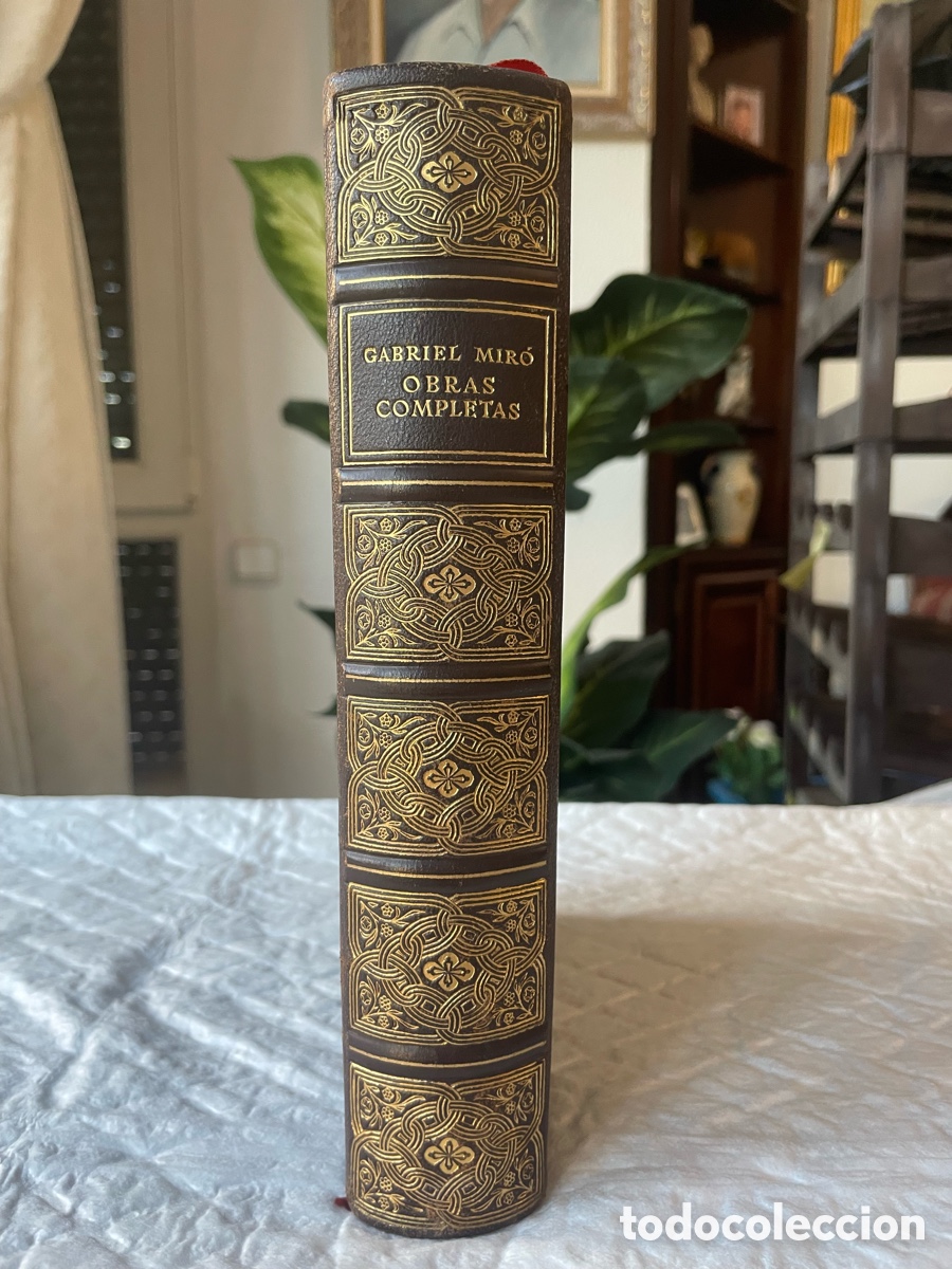 Libros de segunda mano: Gabriel Mir&oacute; - Obras Completas (1&ordf; Edici&oacute;n Biblioteca Nueva, 1943) - Piel