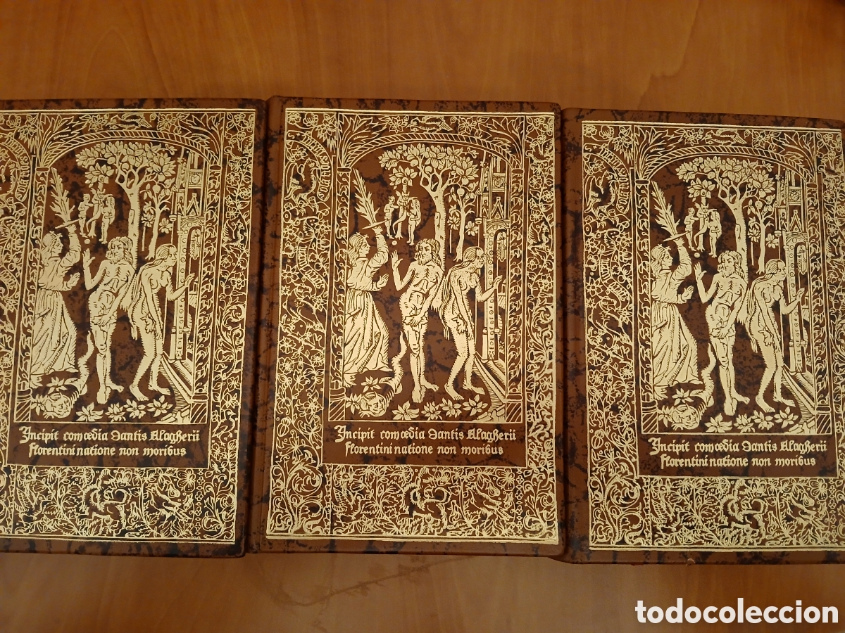 Libros de segunda mano: La Divina Comedia. Dante Alighieri. Edici&oacute;n limitada y numerada. - Foto 2