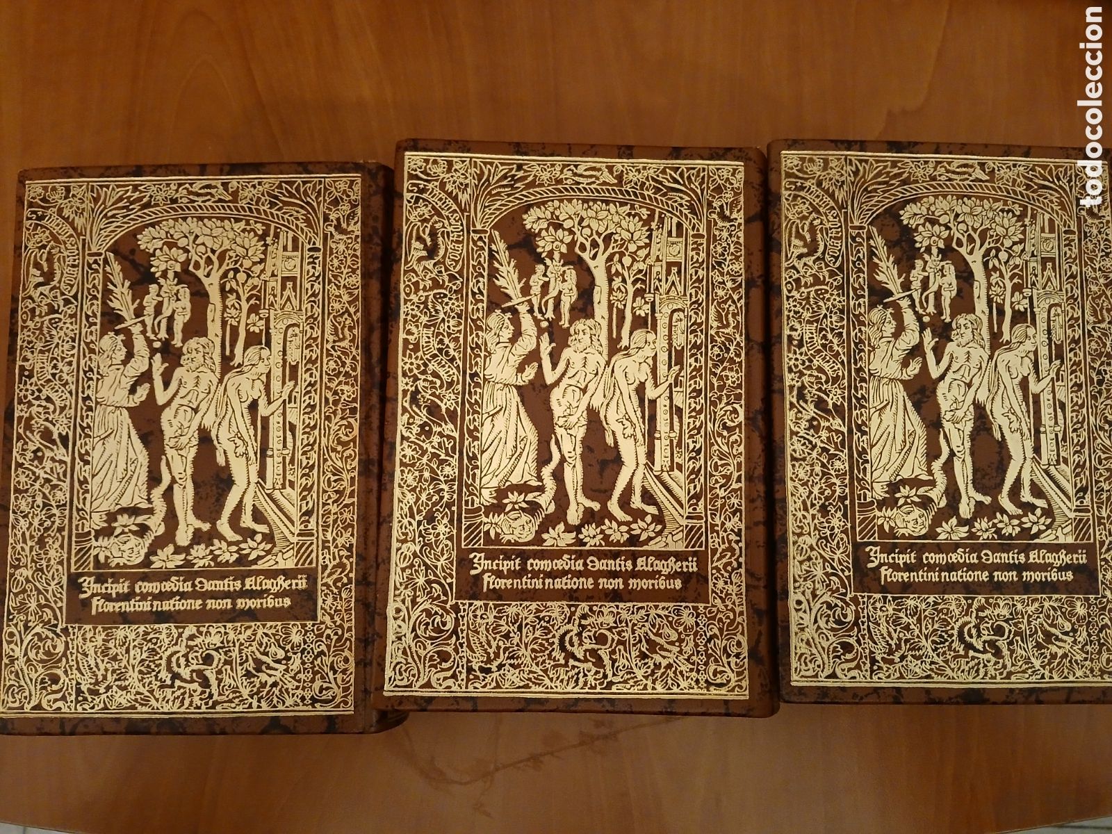 Libros de segunda mano: La Divina Comedia. Dante Alighieri. Edici&oacute;n limitada y numerada. - Foto 3