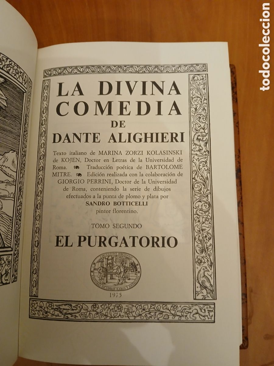 Libros de segunda mano: La Divina Comedia. Dante Alighieri. Edici&oacute;n limitada y numerada. - Foto 5