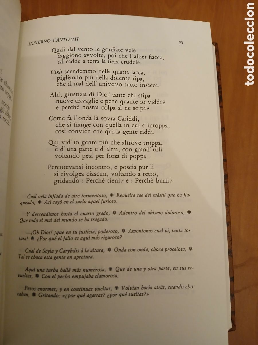 Libros de segunda mano: La Divina Comedia. Dante Alighieri. Edici&oacute;n limitada y numerada. - Foto 8