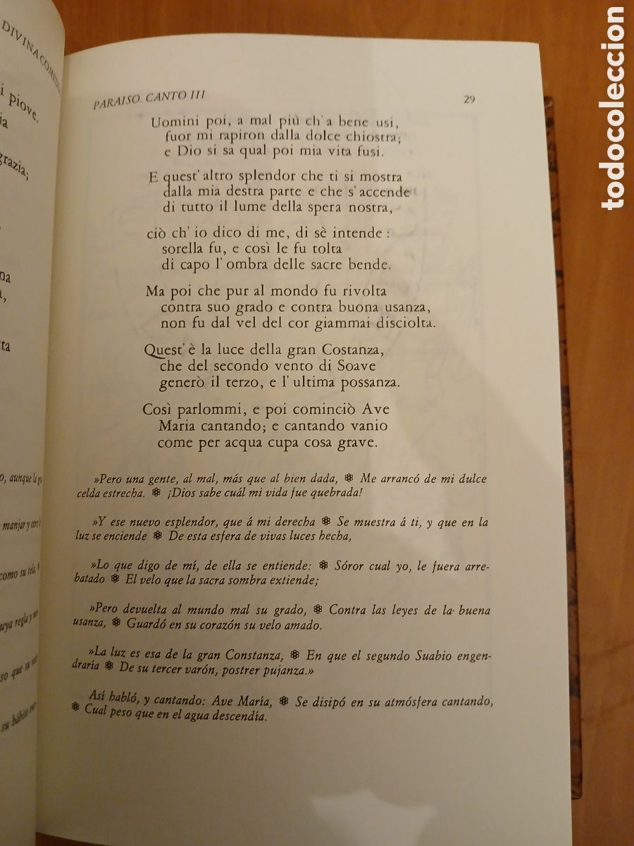 Libros de segunda mano: La Divina Comedia. Dante Alighieri. Edici&oacute;n limitada y numerada. - Foto 9