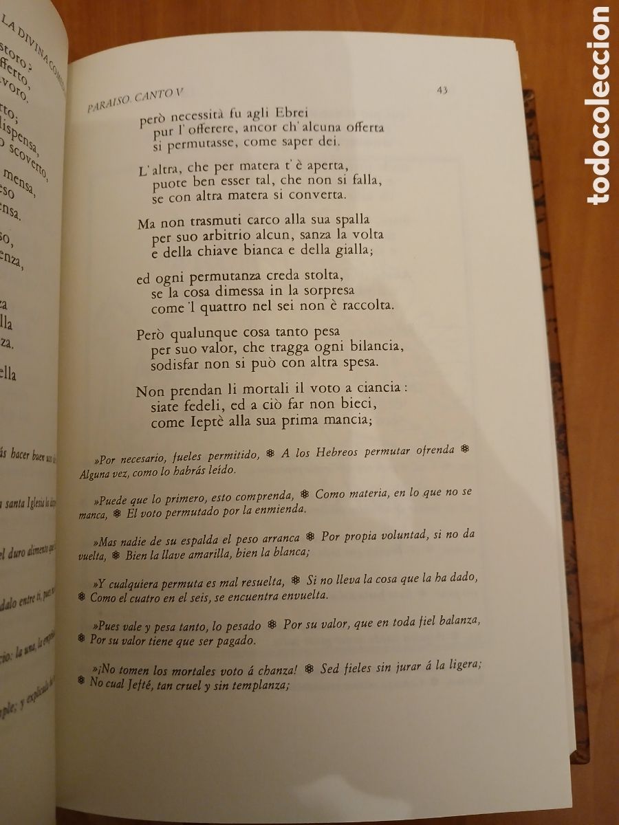 Libros de segunda mano: La Divina Comedia. Dante Alighieri. Edici&oacute;n limitada y numerada. - Foto 10