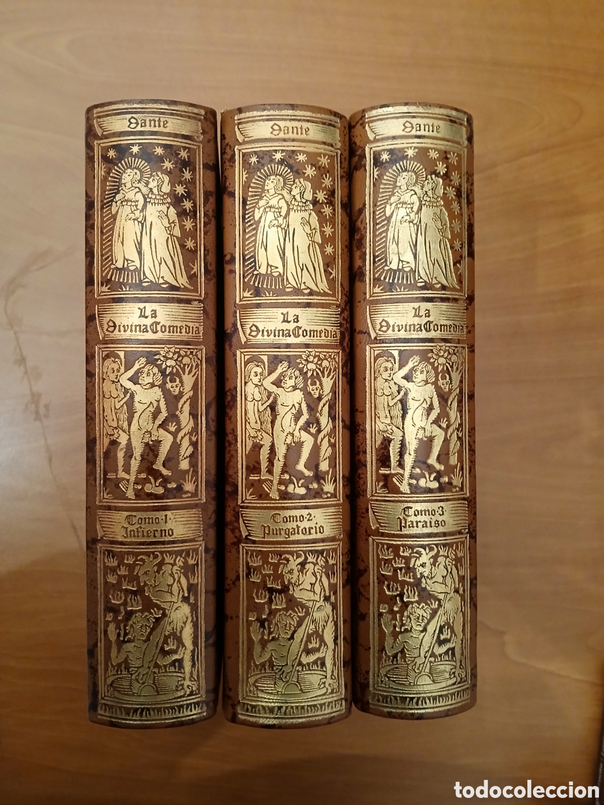 Libros de segunda mano: La Divina Comedia. Dante Alighieri. Edici&oacute;n limitada y numerada. - Foto 1