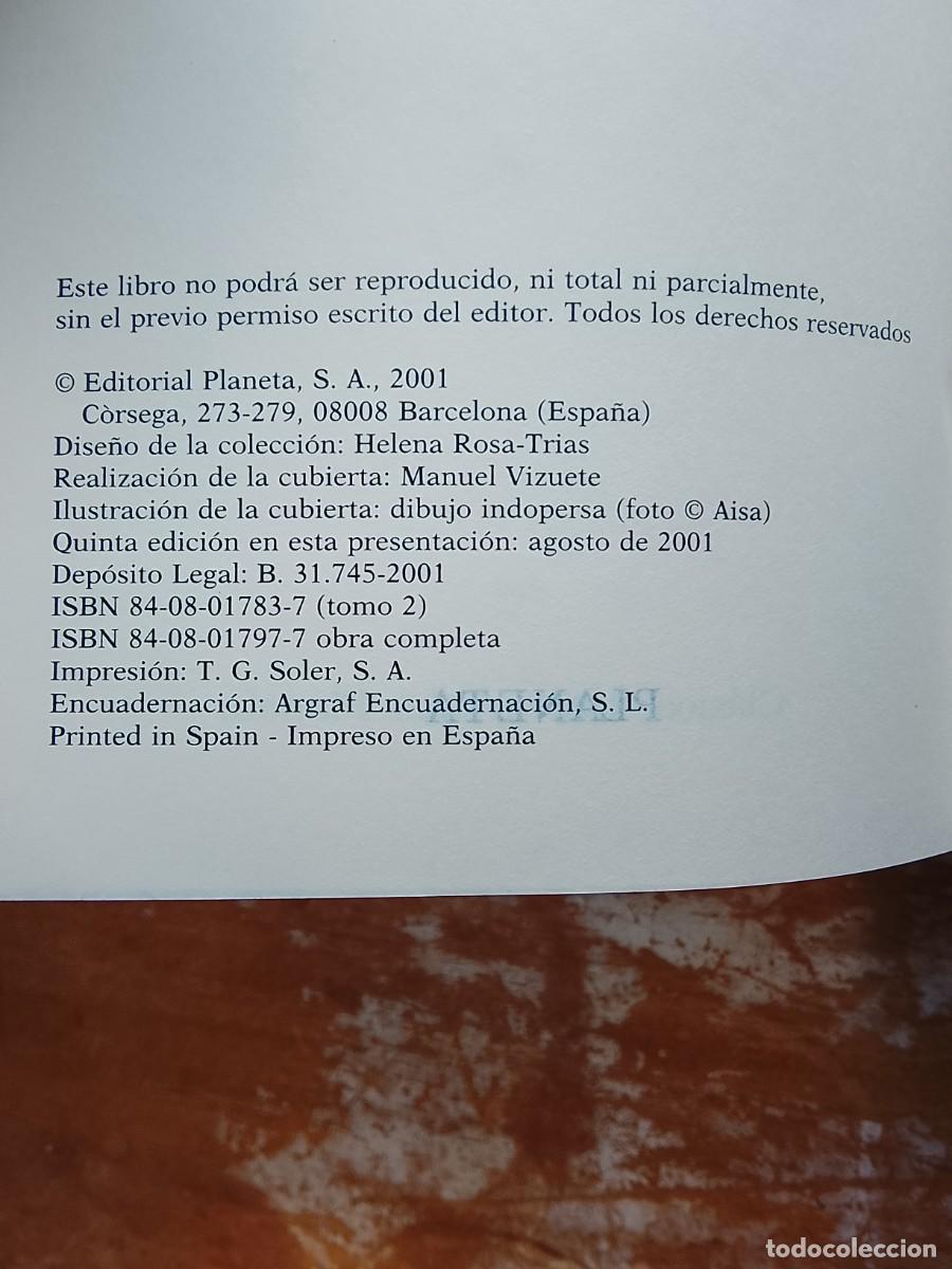 Libros de segunda mano: Las mil y una noches Planeta 2001 - Foto 3