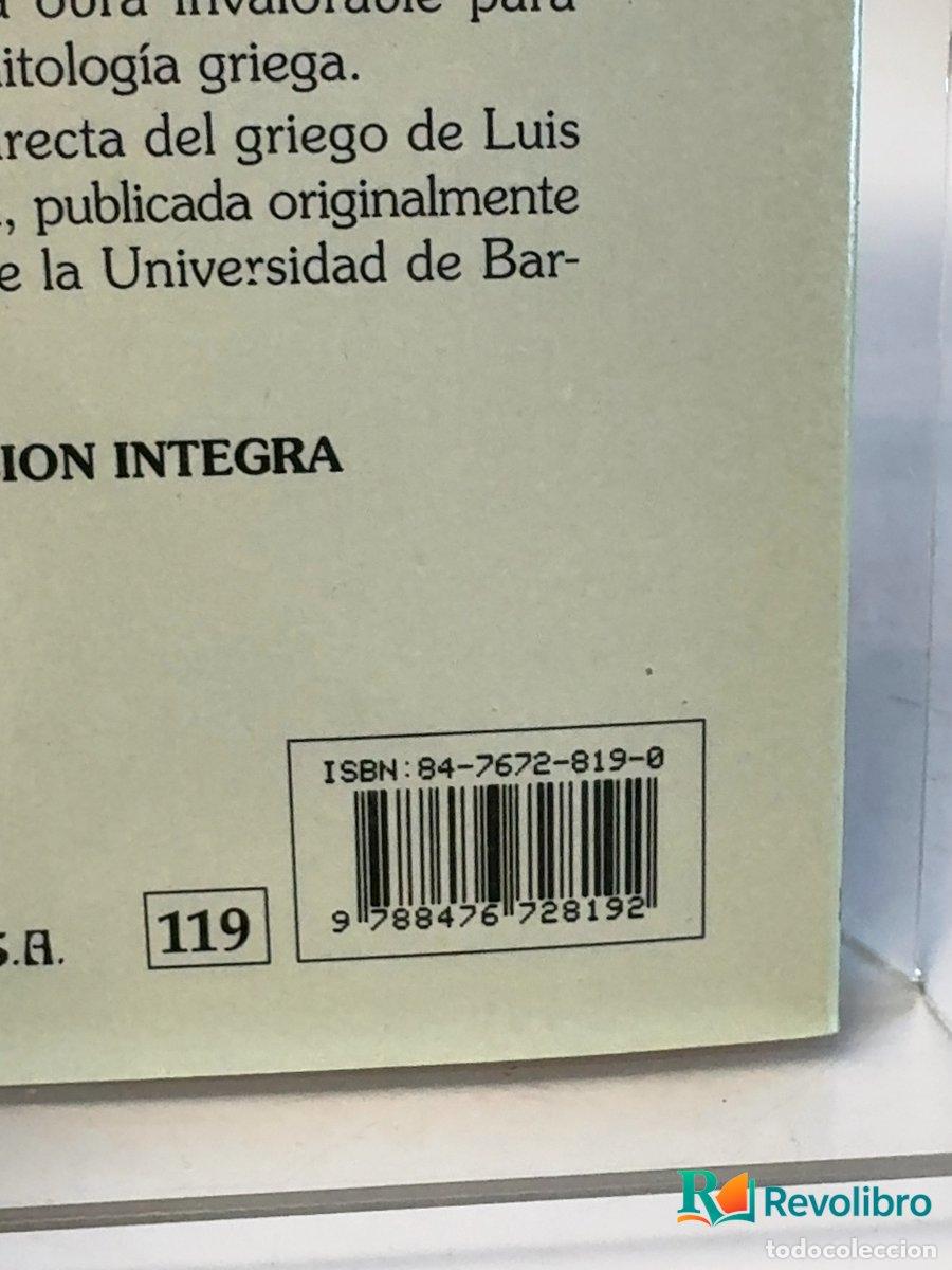 Libros de segunda mano: La Teogon&iacute;a - Hes&iacute;odo - Foto 3