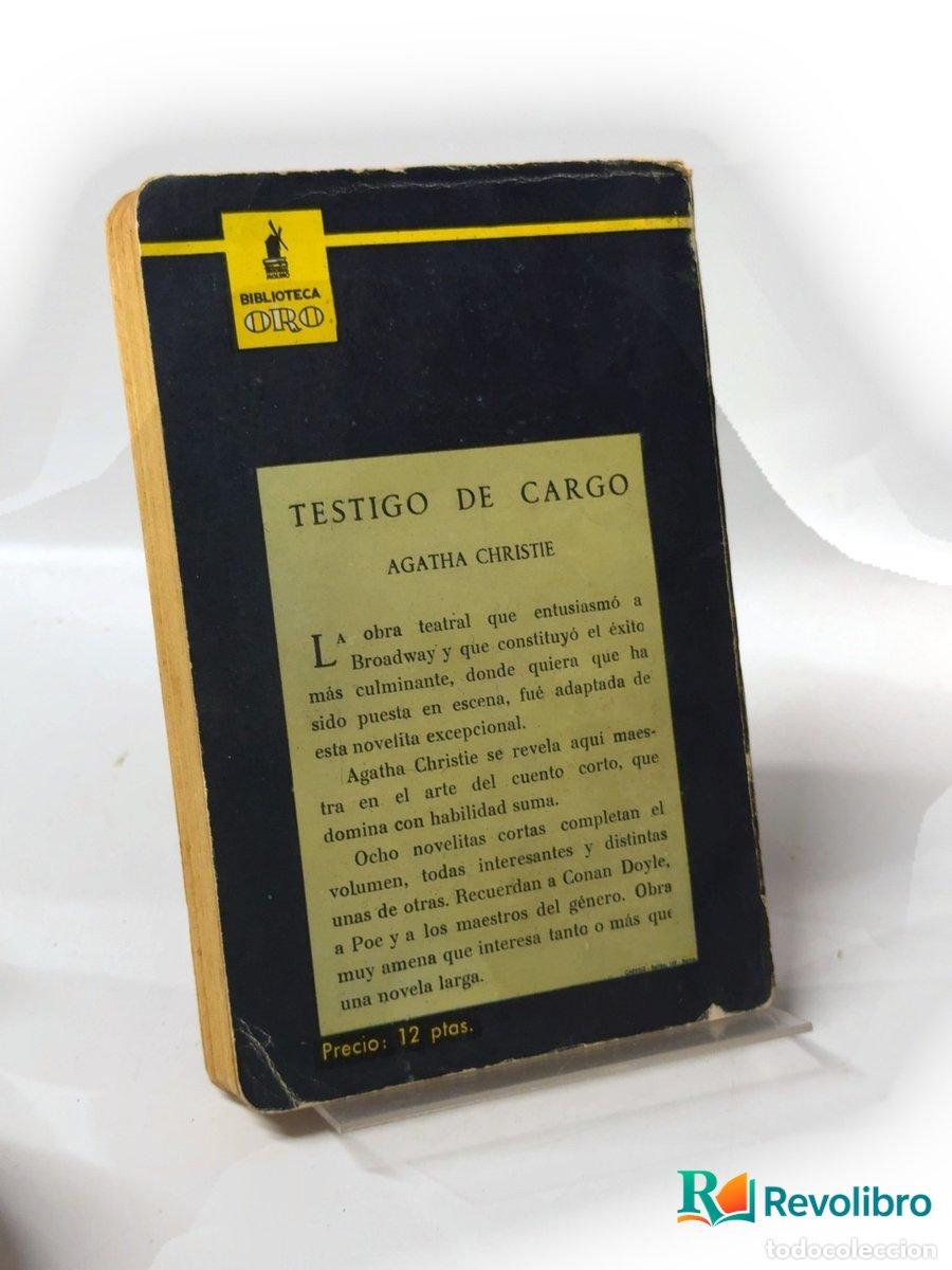 Libros de segunda mano: Testigo de cargo - Agatha Christie - Foto 2