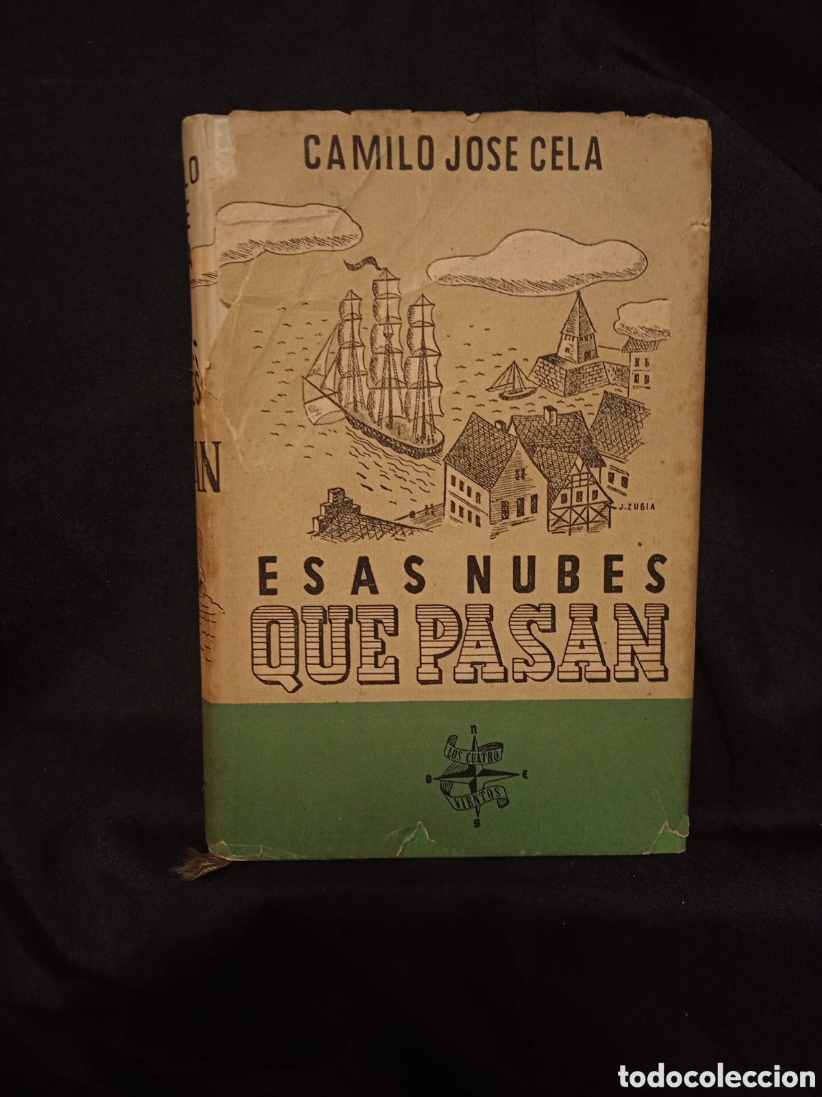 Libros de segunda mano: ESAS NUBES QUE PASAN - CAMILO JOS&Eacute; CELA - AFRODISIO AGUADO 1945 (1&ordf; ed) #9813