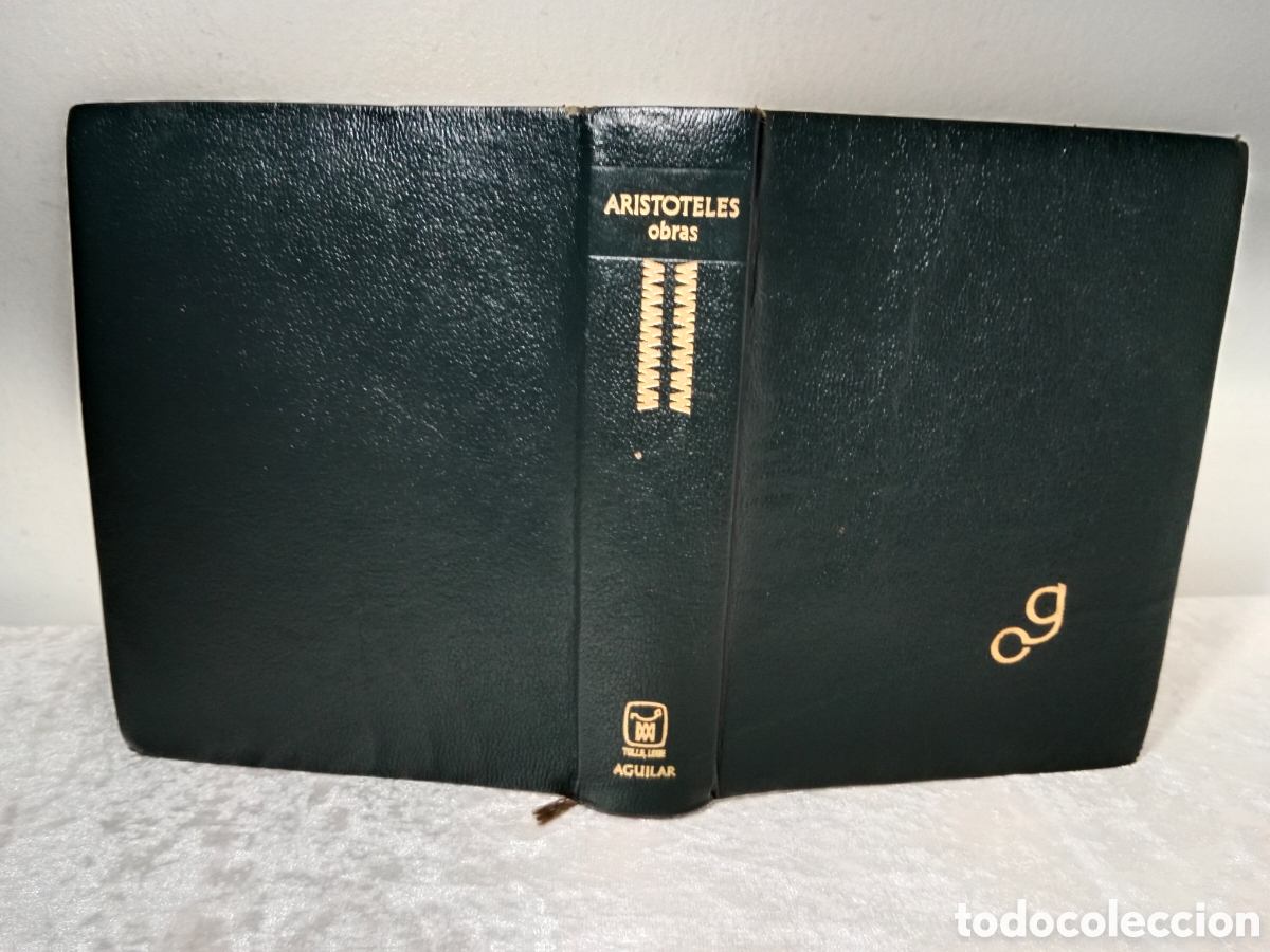 Libros de segunda mano: ARIST&Oacute;TELES, OBRAS, ED. AGUILAR - Foto 2