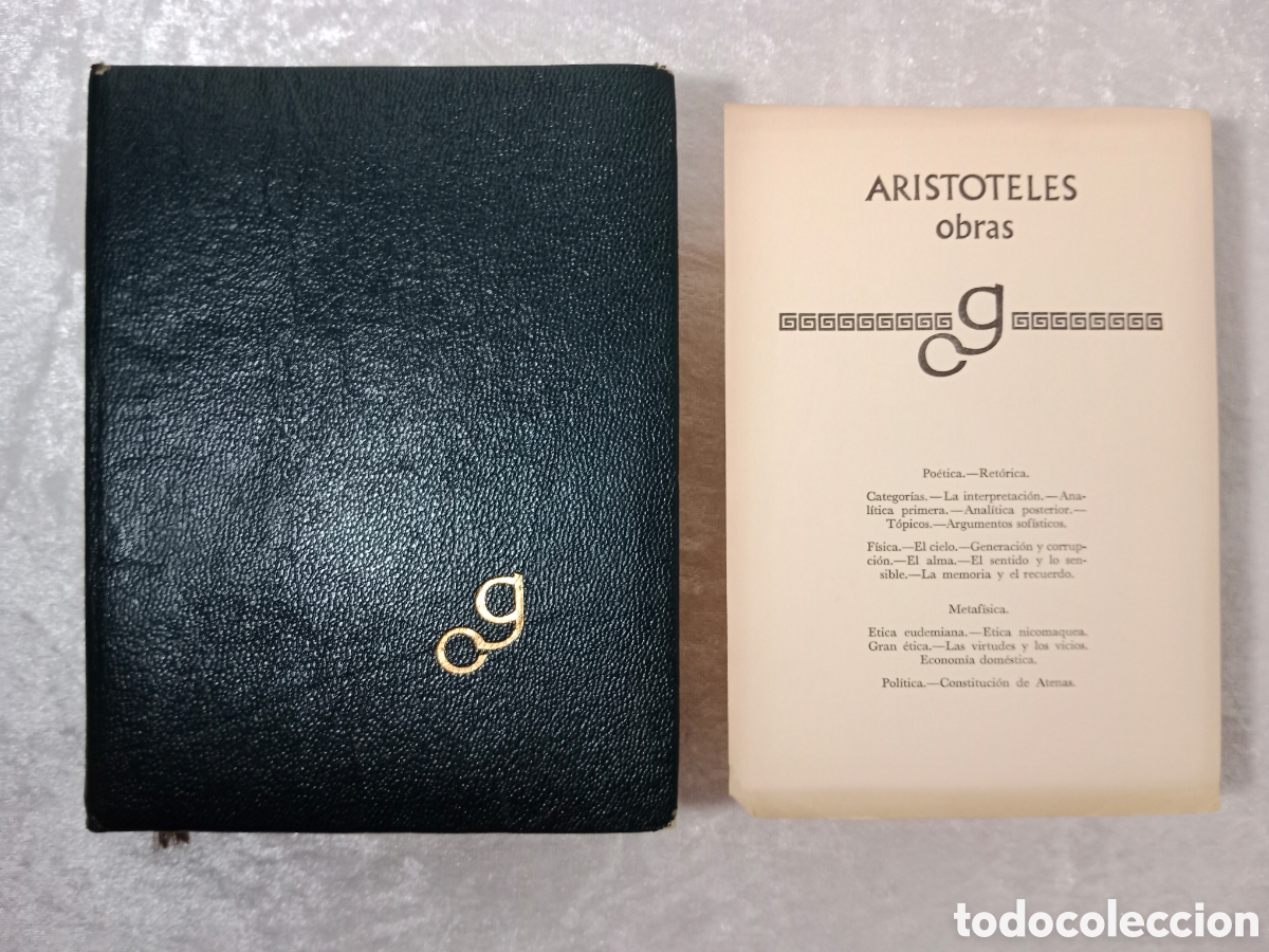 Libros de segunda mano: ARIST&Oacute;TELES, OBRAS, ED. AGUILAR - Foto 3