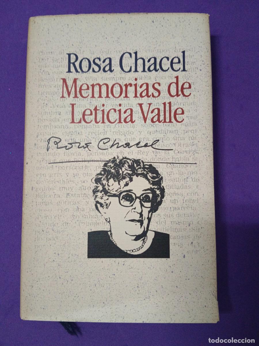Libros de segunda mano: MEMORIAS DE LETICIA VALLE. ROSA CHACEL - Foto 1