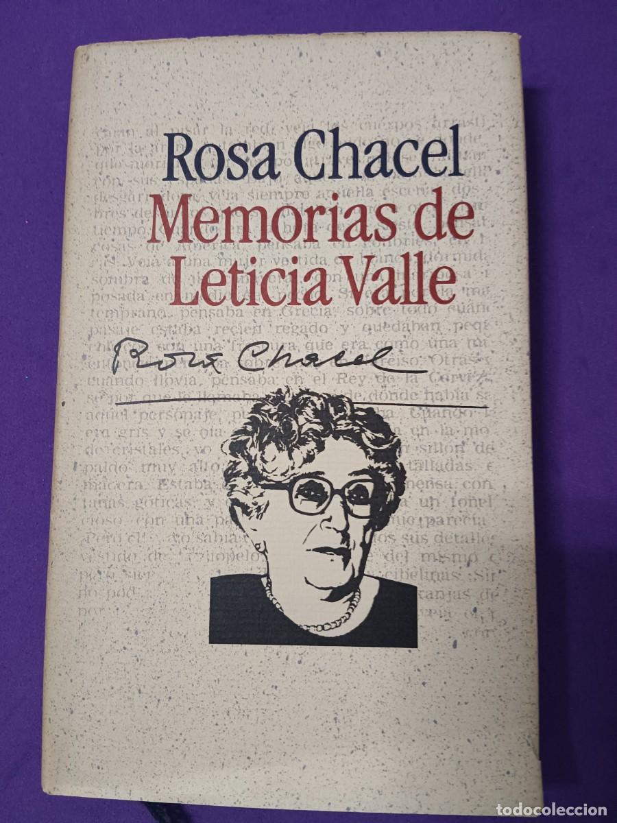 Libros de segunda mano: MEMORIAS DE LETICIA VALLE. ROSA CHACEL - Foto 2
