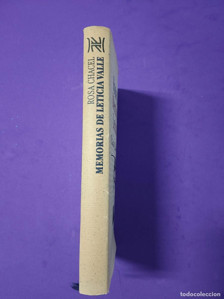 Libros de segunda mano: MEMORIAS DE LETICIA VALLE. ROSA CHACEL - Foto 4
