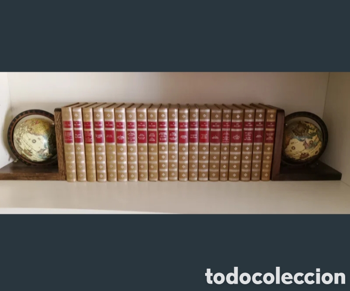 Libros de segunda mano: Colecci&oacute;n Julio Verne + sujetalibros