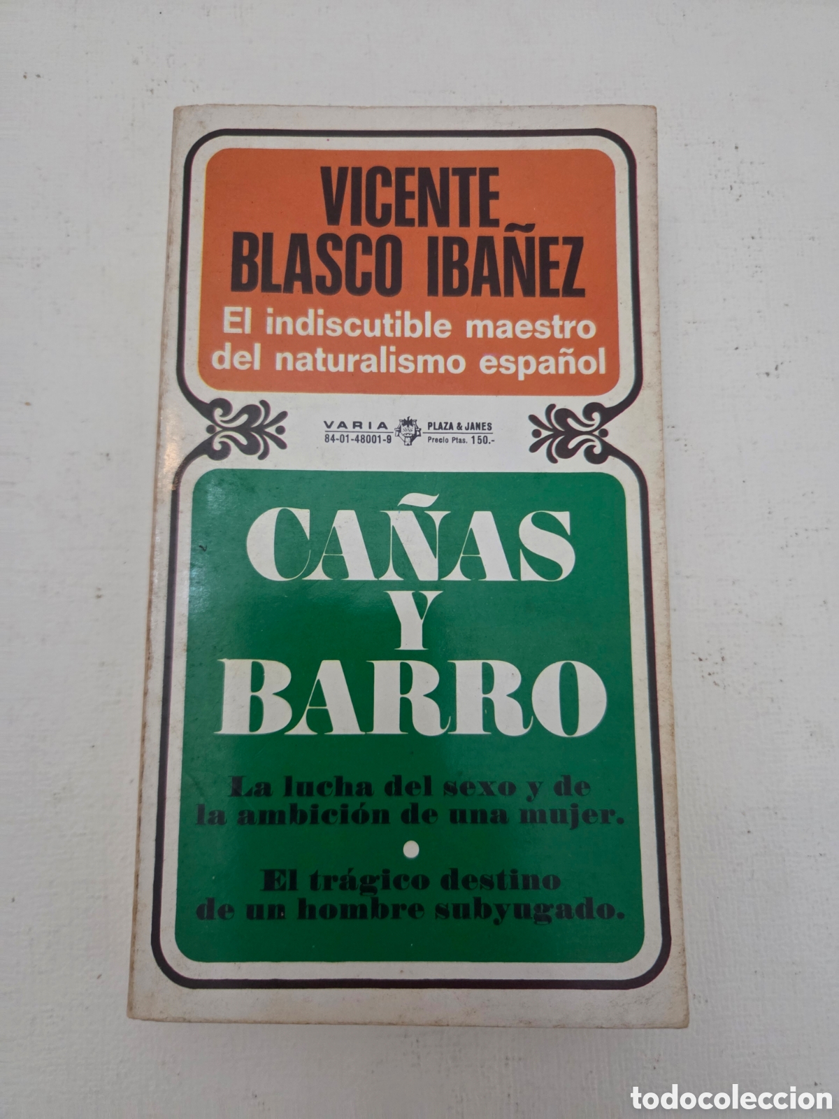 Libros de segunda mano: ​Ca&ntilde;as y Barro - Vicente Blasco Ib&aacute;&ntilde;ez