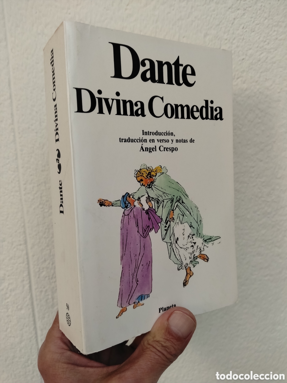 Libros de segunda mano: Dante. Divina Comedia. Introducci&oacute;n, traducci&oacute;n en verso y notas de &Aacute;ngel Crespo. Planeta